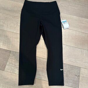 NIKE WOMENS BLACK TRAINING LEGGINGS NEW MEDIUM